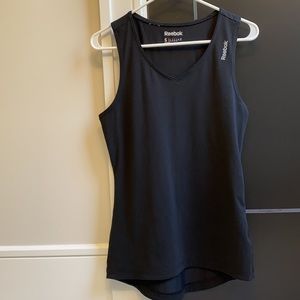 Reebok V-Neck Workout Athleisure Tank Top
